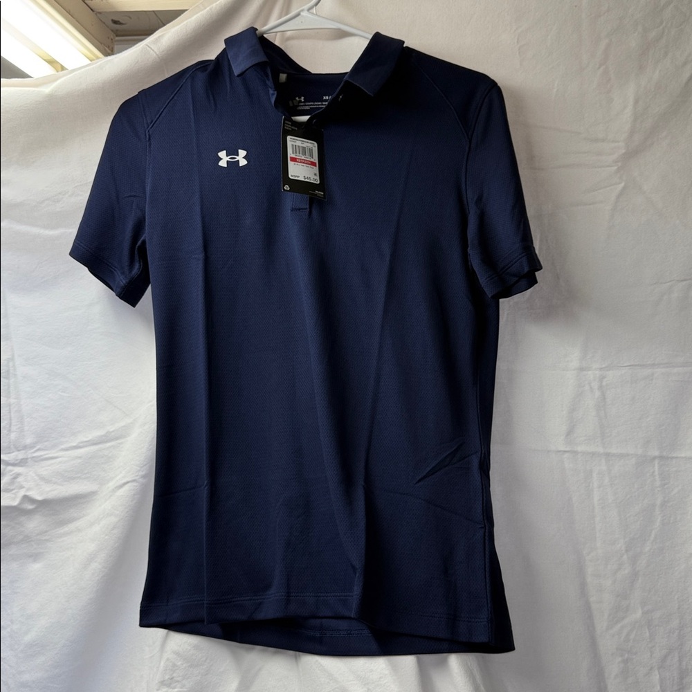 Under Armour Women's Navy Polo Shirt